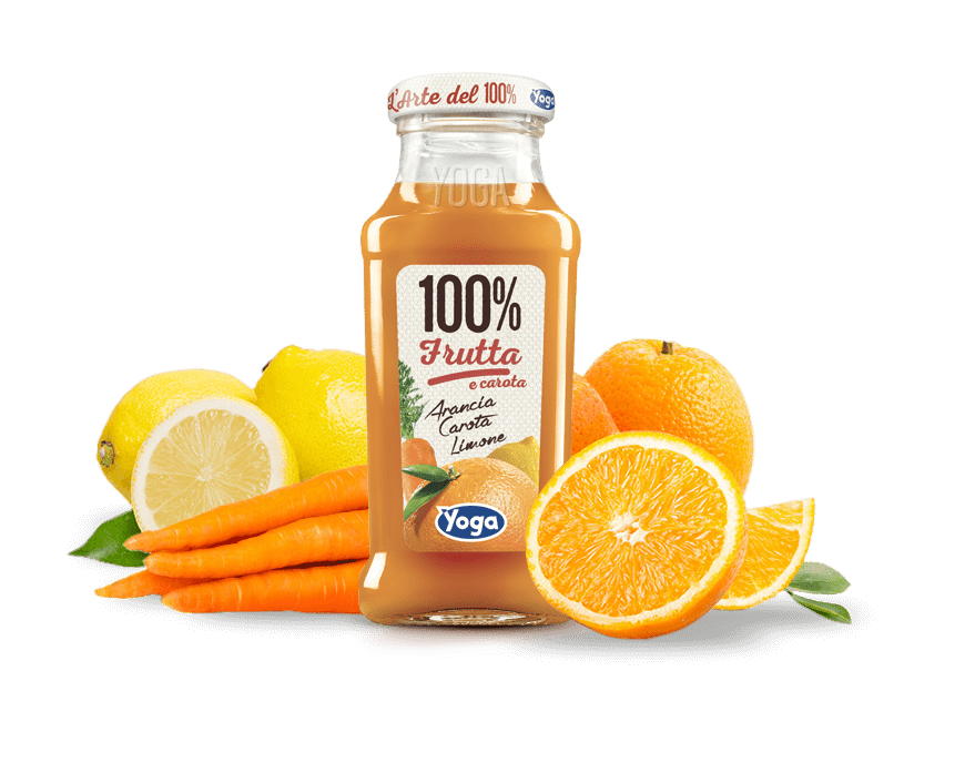 SUCCO ARANCIA CAROTA LIMONE (100% FRUTTA)